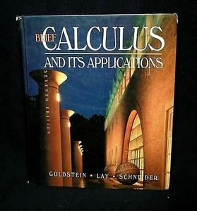 "BRIEF CALCULUS AND ITS APPLICATIONS" --GOLDSTEIN 1996 - Imagen 1 de 2