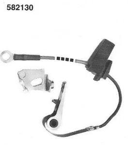 Set Contactos,Tornillo Platinées,Interruptor 582130 DUCELLIER - Peugot 305 77 >> - Picture 1 of 2