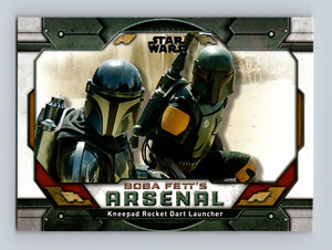 Star Wars 2022 Topps The Book Of Boba Fett Boba Fetts Arsenal BA-7
