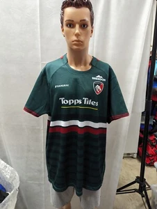 NWT Leicester Tigers 2022-2023 Samurai Rugby Jersey 5XL - Picture 1 of 13