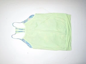 Girls Ivivva Yellow Layered Tank Top Size 12 #17004169 - Picture 1 of 7
