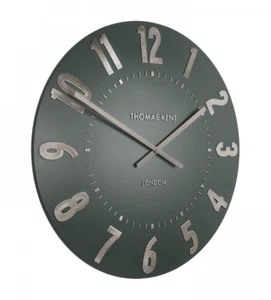 Mulberry Olive Green Large Wall Clock - Picture 1 of 9