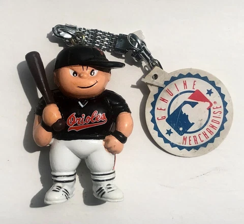 Baltimore Orioles Lil Brat Baseball Key Ring by JF Sports Cover