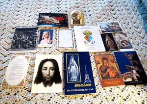 Lot 18 Catholic Pamphlets-Prayer Cards-etc. #2823 - Picture 1 of 5