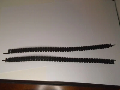 DINKYTOYS ЗАМЕНЫ ТРЕКОВ #654 155M МОБИЛЬНЫЙ ПИСТОЛЕТ, #683 ВОЖДЬ, ЧЕРНЫЙ 1 ПАРА - Изображение 1 из 4