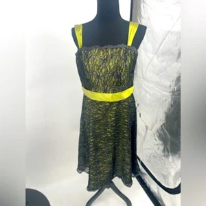 Alexia Designs grün-schwarzes Kleid Gr. 12 - Bild 1 von 6