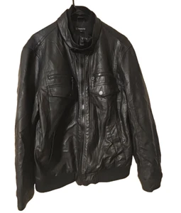 INC International Concepts Jacket Coat Black XL Heavy Duty Men's  - Picture 1 of 12
