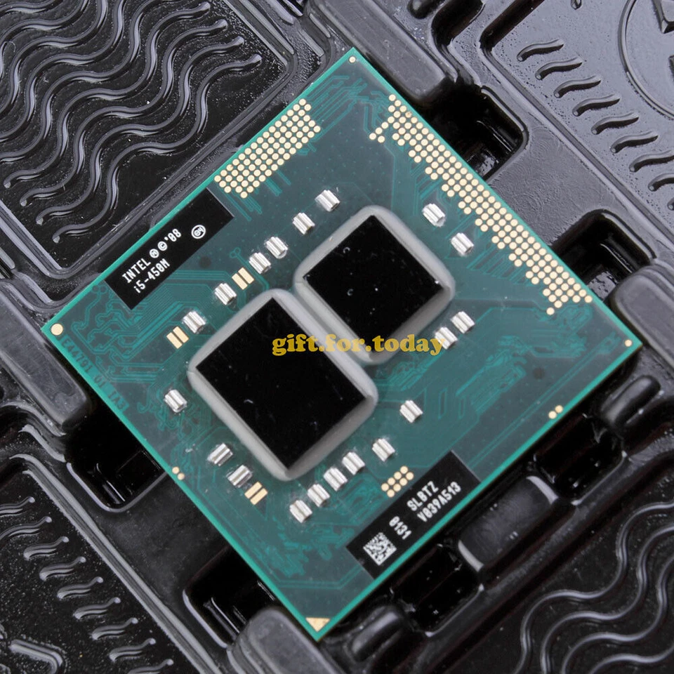 For Intel Core i5-450M 2.4GHz Dual-Core (CP80617004119AI) Processor CPU i5 450M - Image 1 of 1
