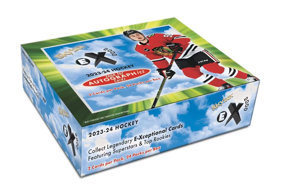 2023/24 Upper Deck Skybox E-X 2000 Hockey Hobby Box Stock #239490