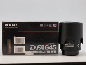 Used Pentax 90mm f/2.8 D FA 645 Macro ED AW SR Lens - Picture 1 of 5
