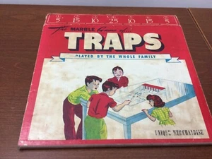 Vintage Marble Shot Game 1950's Golf Motif "TRAPS" Fold out Board - Picture 1 of 9