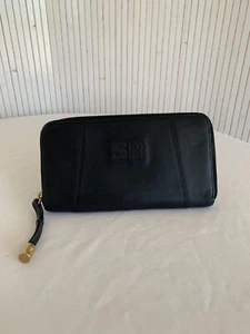 Porte monnaie Portefeuille Sonia Rykiel Porte cartes Cuir noir - Imagen 1 de 11