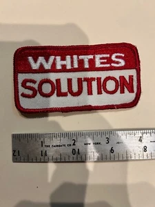 Whites Solution Patch - Picture 1 of 2