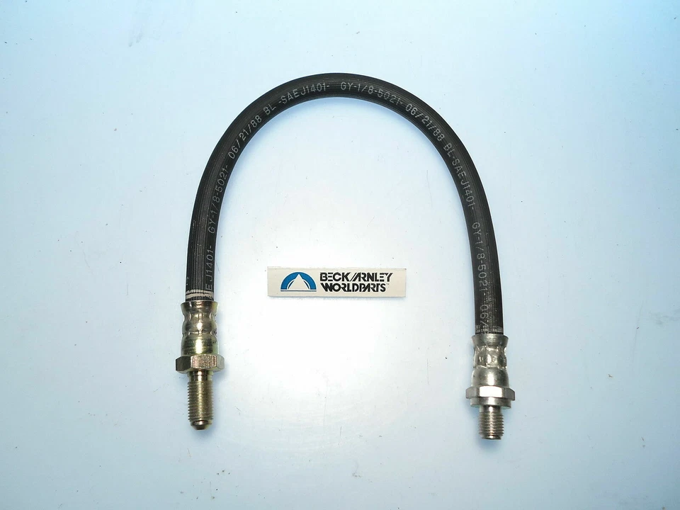 Manguera hidráulica de freno trasera Beck/Arnley 073-1128 se adapta a 67-73 Volvo 1800 Foto 1 de 2
