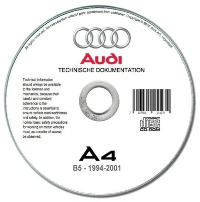 Audi A4 B5 (1994-2001)  manuale officina workshop manual (French) - Immagine 1 di 4