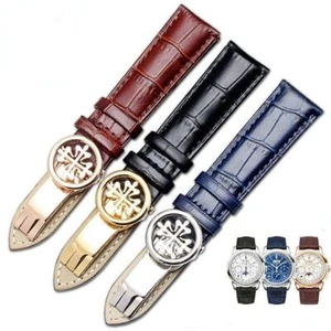19mm-22mm Leder Uhrenarmband Armband für Patek Philippe Granate 5167Ax Uhrenarmband - Bild 1 von 51