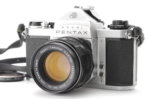 [FAST NEUWERTIG] analoge Pentax SV-Kamera + Super-Takumar 55 mm f1,8 aus Japan - Bild 1 von 9