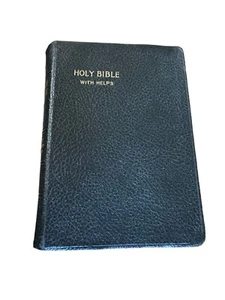 Vtg Holy Bible With Helps Revised Standard Version N.Test 1946 O. Test 1952 - Imagen 1 de 15