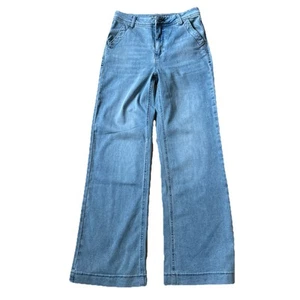 Damen Jeans Geisha Wide Leg Größe S,hellblau - Bild 1 von 3