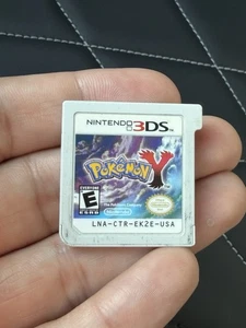 Pokemon Y (Nintendo 3DS, 2013) Wata 9.8 A++ Solo cartucho - Imagen 1 de 2