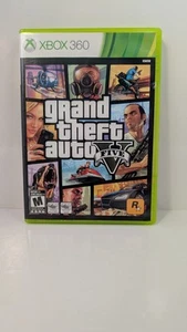 Grand Theft Auto V GTA 5 (Microsoft Xbox 360, 2013) (CIB w/ Map) (Tested) - Picture 1 of 5