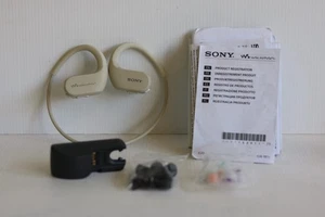 Sony Walkman Waterproof MP3 Player for Swimming NW-WS413 Beige - Picture 1 of 10