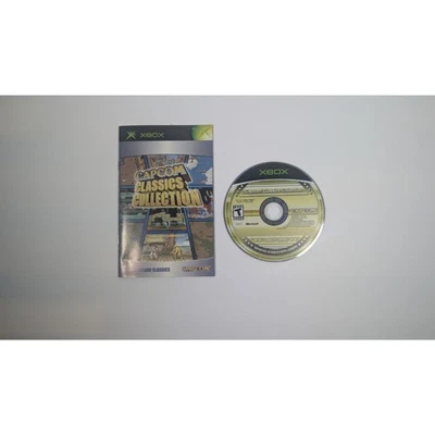 Capcom Classics Collection (Microsoft Xbox, 2005) – Disc & Manual - Image 1 of 2