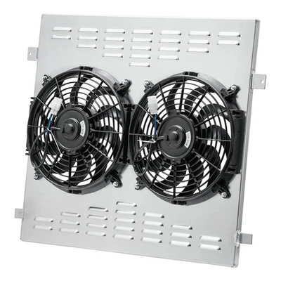 Aluminum Shroud+Fan Relay Kit Fits 2003-09 Toyota 4Runner/Lexus GX470 4.7L V8 Foto 1 de 4