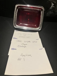 DODGE 1964 Tail Light Brake Light Assembly Oem SAE STDB 64D #1 See Pictures - Foto 1 di 11