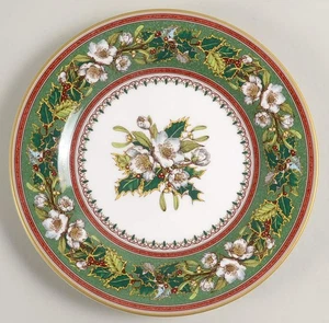 Spode Christmas Rose Accent Luncheon Plate 12485691 - Picture 1 of 1