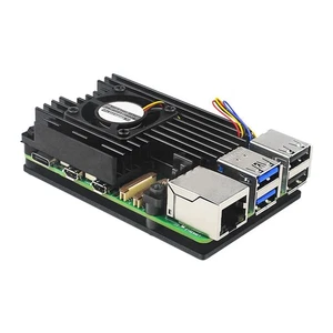 For 5 Aluminum Case CNC Case Active and Passive Cooling Cooling Fan Case3212 - Afbeelding 1 van 6