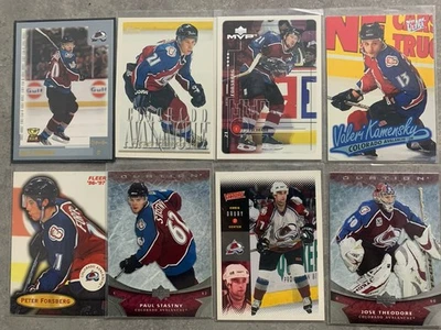 colorado avalanche 17 Card Lot  - Imagem 1 de 3