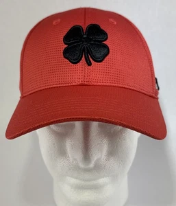 Black Clover Golf Hat Cap Memory Fit Red/Black Live Lucky Size L/XL - Picture 1 of 11