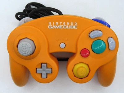 OEM Orange Spice Nintendo GameCube controller - stick demo video - Image 1 of 4