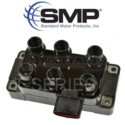 SMP T-Series Ignition Coil for 1989-1995 Ford Taurus 3.0L V6 - Wire Boot rx - Image 1 of 4
