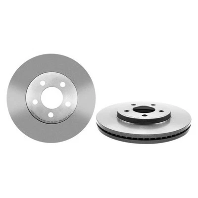 For Lincoln Town Car 03-11 UV Coated Series Plain Vented Front Brake Rotor - Image 1 of 4