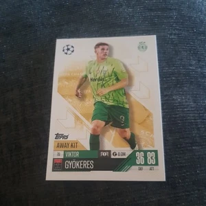 💥Match Attax Extra 2025 Viktor Gyokeres Away Kit #79 Sporting Clube De Portugal - Foto 1 di 2