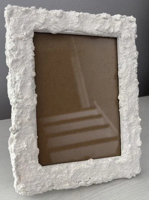 Moldura de mesa foto texturizada 3D neve tempestade nevasca inverno Natal 5x7 - Imagem 1 de 4