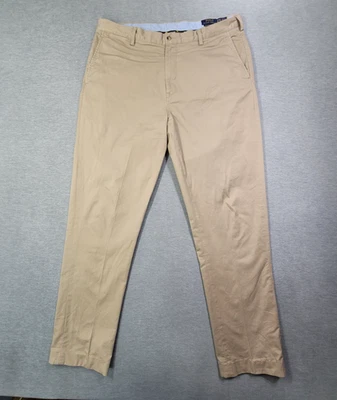 Polo Ralph Lauren Pants Mens 38x36 (Fit 38x34) Beige Classic Fit The Polo Chino - Image 1 of 4