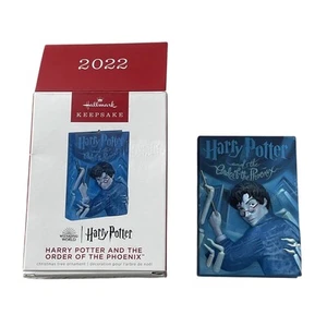 NEW Hallmark 2022 Harry Potter The Order Of The Phoenix Book Ornament NIB - Picture 1 of 9
