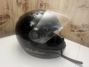 2006 Harley Davidson Laguna II Clear Full Face Motorcycle Helmet Black Size XXL - Picture 1 of 16