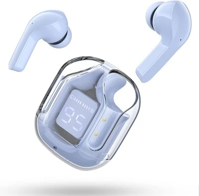 ACEFAST T6 Wireless Earbuds, ENC Noise Cancelling, HiFi Stereo, LED Display - Image 1 of 4