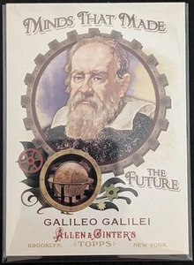 2011 TOPPS ALLEN & GINTER MINDS THAT MADE THE FUTURE GALILEO GALILEI #MMF25 MINT - Picture 1 of 2