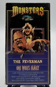 Monsters: The Feverman & One Wolfs Family (1991 VHS) TESTED WORKS OOP HORROR - Picture 1 of 6