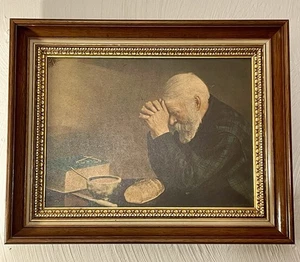 Eric Enstrom Grace Vintage Wood Frame w/gold Gilded Border. Beautiful Rare Frame - Picture 1 of 15