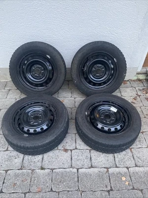 Vredestein Winterreifen 185/60 R15  Stahlfelgen 5,5Jx15  Toyota Yaris KBA 43737 - Bild 1 von 4