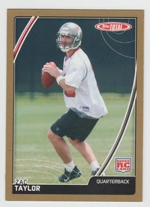 ZAC TAYLOR 2007 Topps Total GOLD PARALLEL Rookie Card #454 SP RC Bengals Coach - Bild 1 von 1