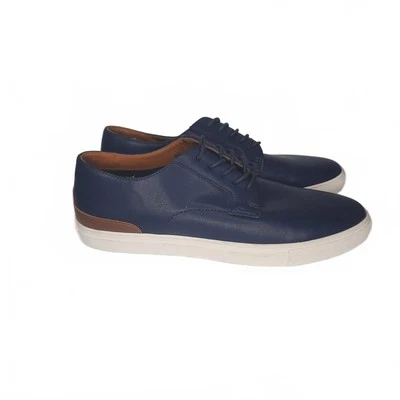 Steve Madden Coltt Navy Leather Sneakers Men's Size 10.5 - Image 1 of 4