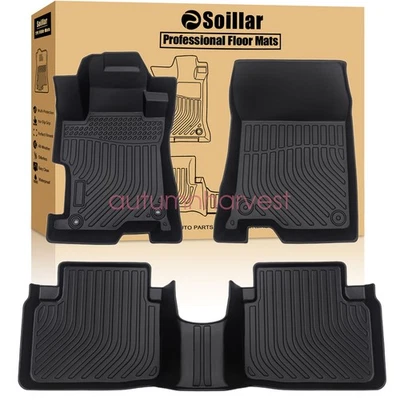 Juego completo de alfombrillas forro para Honda Accord 2008-2012 sedán 4 puertas todo tipo de clima TPE Foto 1 de 4