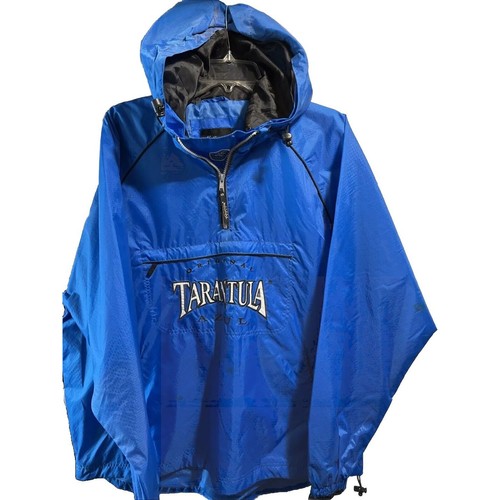 VETEMENTS Giacca Vintage McCormick Distilling Co Tarantula Azul Anorak Uomo L Blu 1 4 Zip